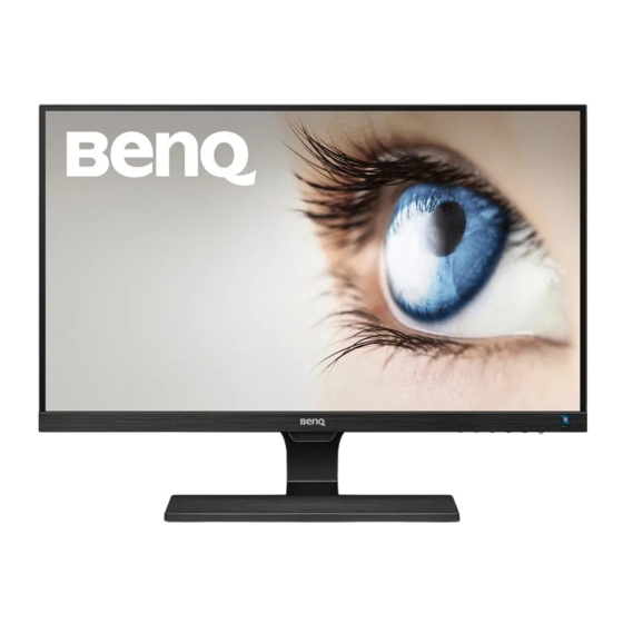 BenQ E Series Gebruikershandleiding