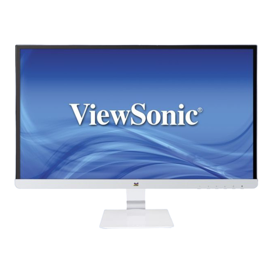 ViewSonic VX2573-shw-CN Gebruikshandleiding