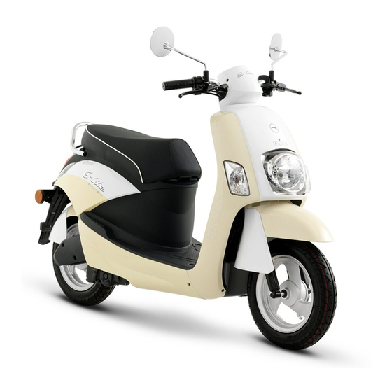 Tomos E-lite Bedienings- En Onderhoudshandleiding