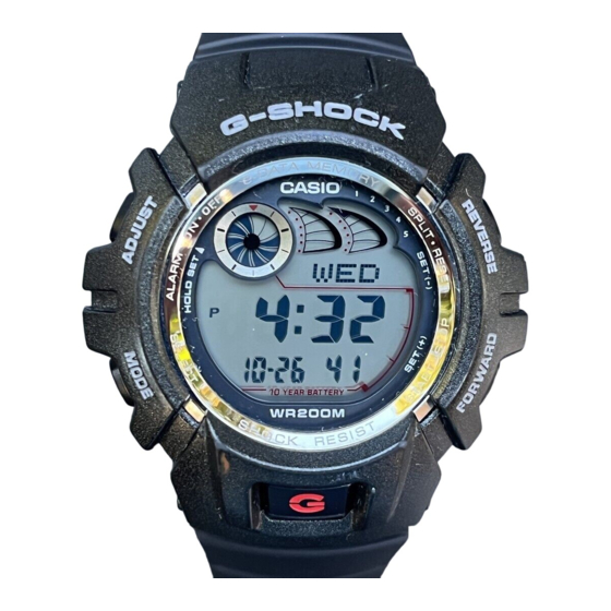 Casio 2548 Gebruiksaanwijzing