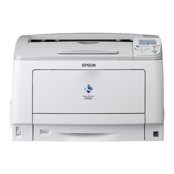 Epson AcuLaser M7000 Series Gebruikershandleiding