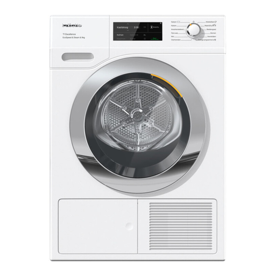 Miele TCR 790 WP Gebruiksaanwijzing