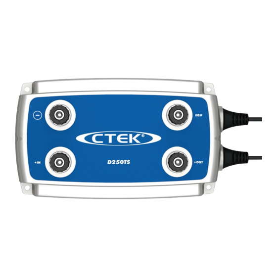 CTEK D250TS Handleiding