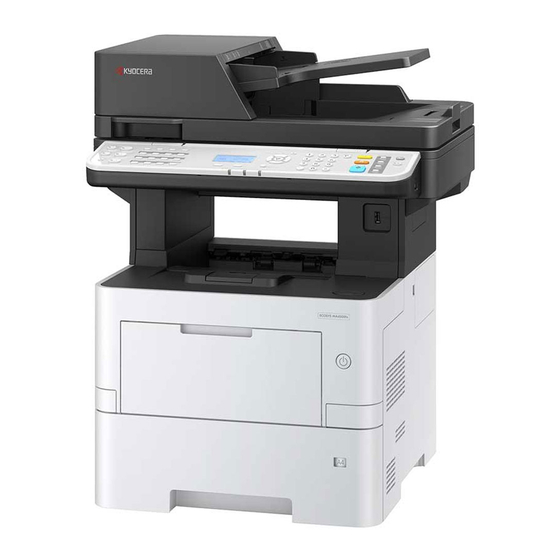 Kyocera ECOSYS MA4500fx Gebruikershandleiding