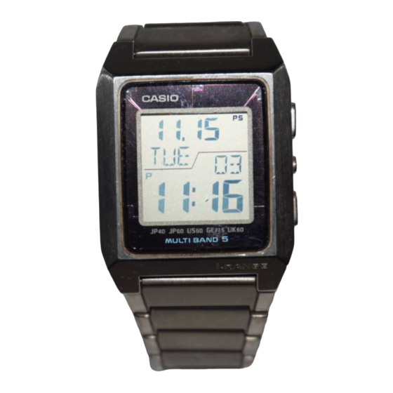 Casio 3019 Gebruiksaanwijzing