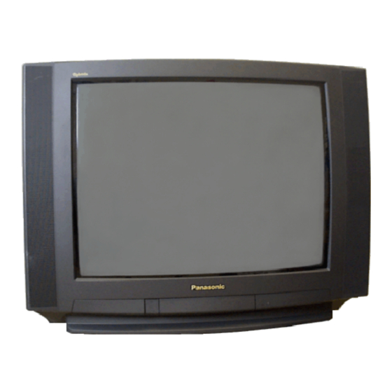 Panasonic TX-25LD4C/Z Gebruiksaanwijzing