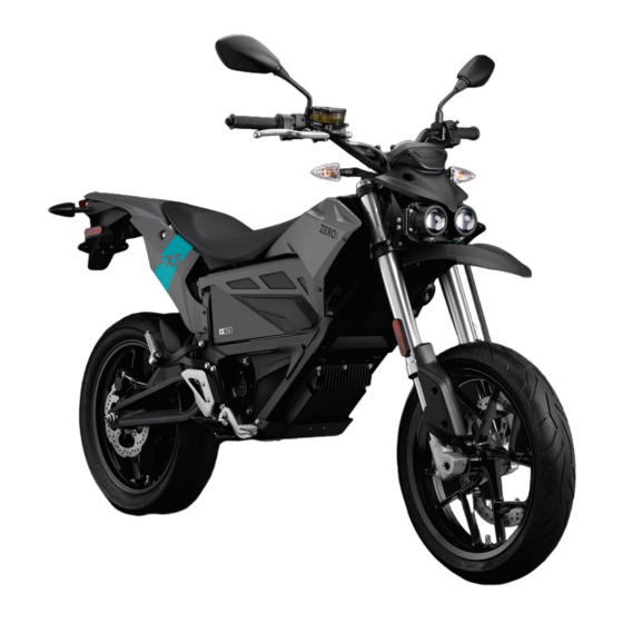 Zero Motorcycles Zero FXS 2020 Gebruikershandleiding