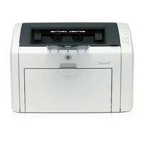 HP LaserJet 1022nw Gebruikershandleiding