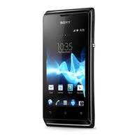 Sony Xperia E dual Gebruikershandleiding