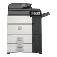 Sharp MX-6580N Verkorte Installatiehandleiding