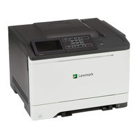 Lexmark CS521 Gebruikershandleiding