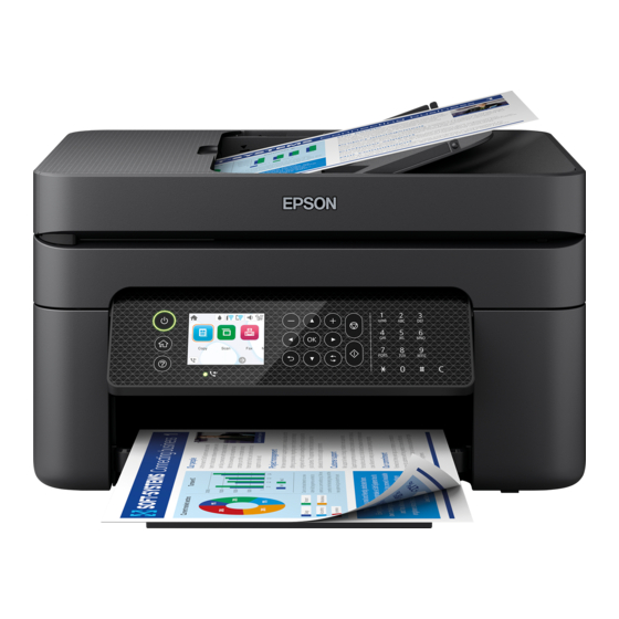 Epson WF-2950 Series Gebruikershandleiding