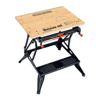 Black & Decker Workmate 425 TYPE 5 Gebruikershandleiding