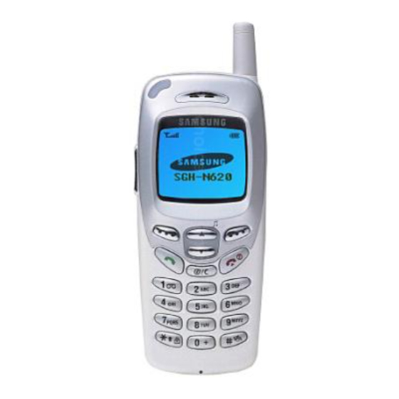 Samsung SGH-N620 Gebruiksaanwijzing