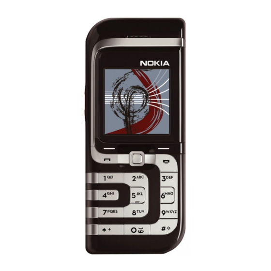 Nokia 7260 Gebruikershandleiding