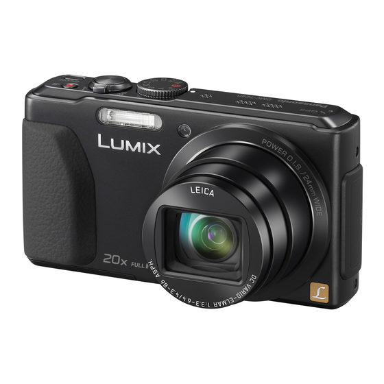 Panasonic LUMIX DMC-TZ40 Gebruiksaanwijzing