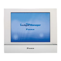 Daikin intelligent Touch Manager DCM002A51 Gebruikershandleiding