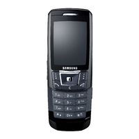 Samsung SGH-D900 Gebruiksaanwijzing