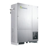 Growatt 12000UE Gebruikshandleiding