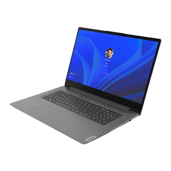 Lenovo V17 Gen 3 Gebruikershandleiding