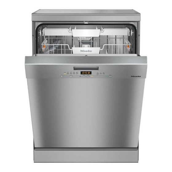 Miele G 5110 Gebruiksaanwijzing