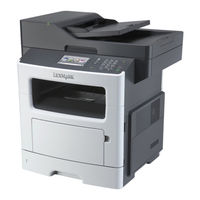 Lexmark XM1100-series Gebruikershandleiding