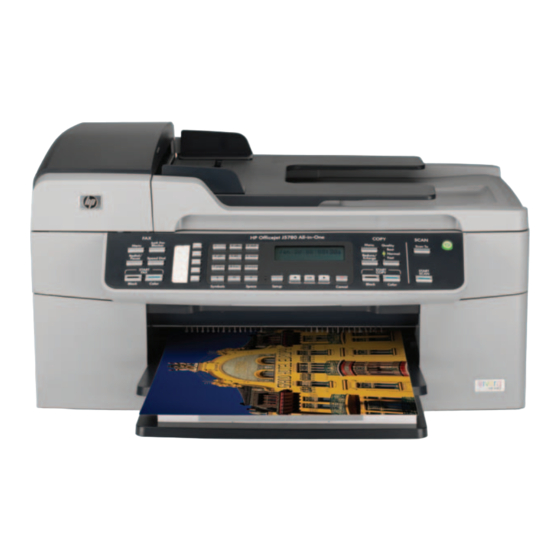 HP Officejet J5700 Gebruikershandleiding