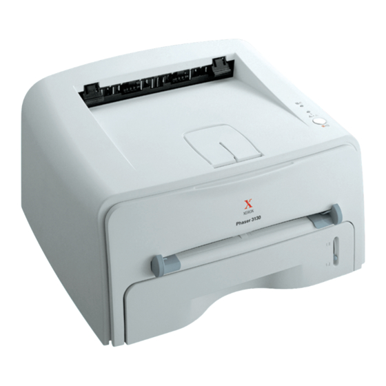 Xerox Phaser 3130 Handleiding