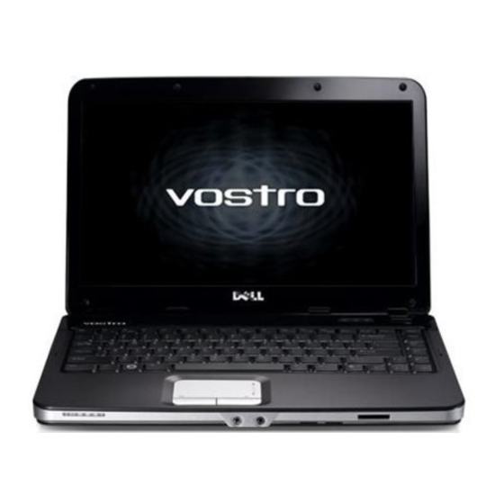 Dell Vostro 1014 Onderhoudshandleiding