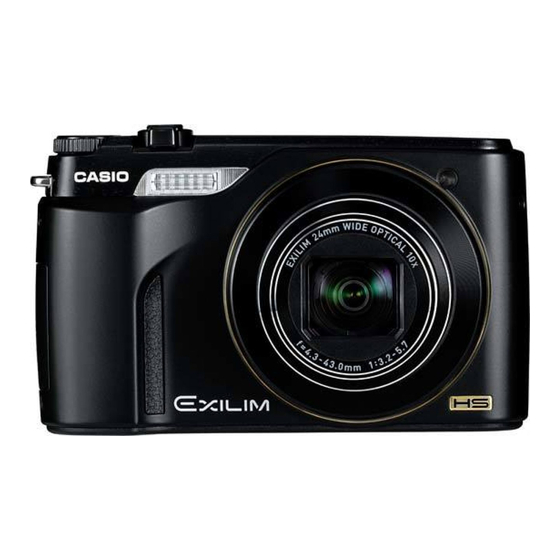 Casio Exilim EX-FH100 Gebruiksaanwijzing