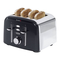 Breville VTT502 - Roestvrijstalen 4-sleuven broodrooster - Handleiding