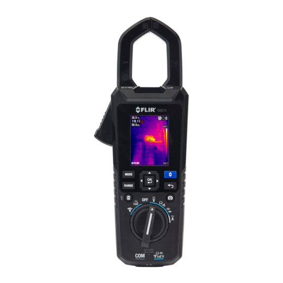 FLIR CM275 Gebruikershandleiding