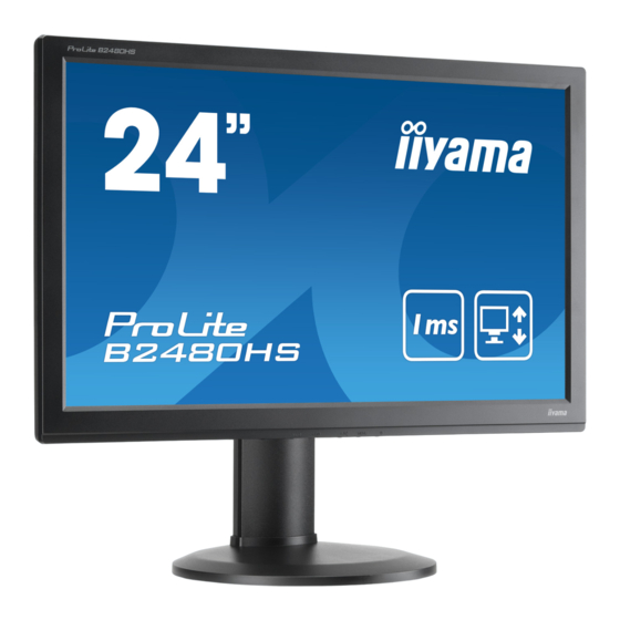 iiayma ProLite E2480HS Gebruikershandleiding