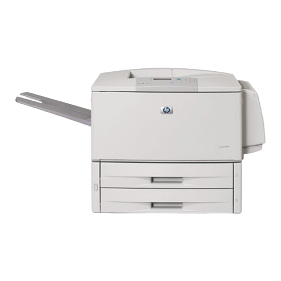 HP LaserJet 9000 Gebruikershandleiding