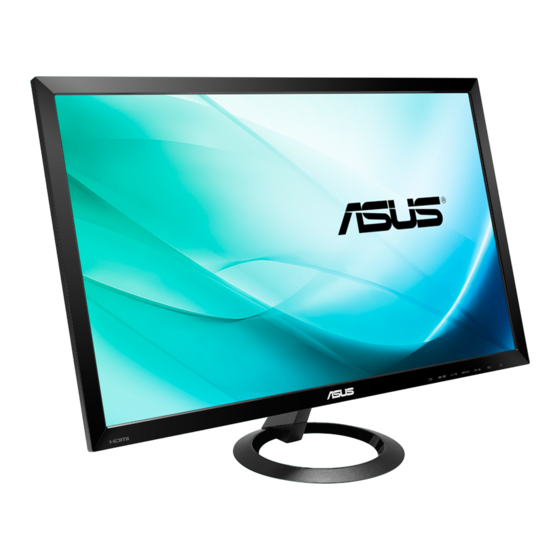 ASus VX278 Series Gebruikshandleiding