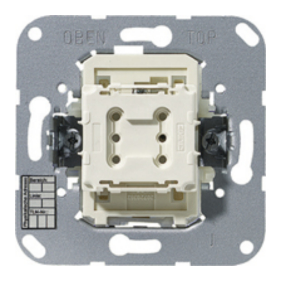 Jung 2071.0 LED Series Bedieningshandleiding