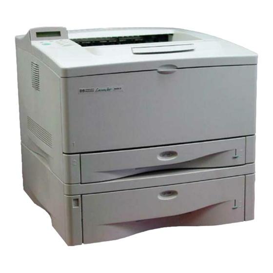 HP LaserJet 5000 Handleiding