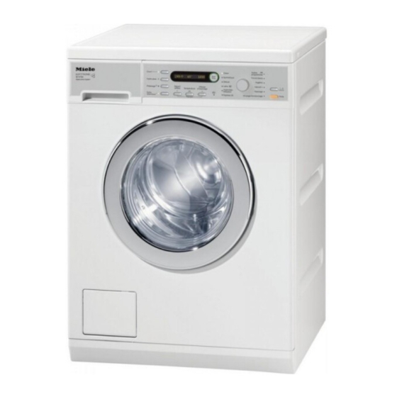 Miele V 5849 WPS Gebruiksaanwijzing