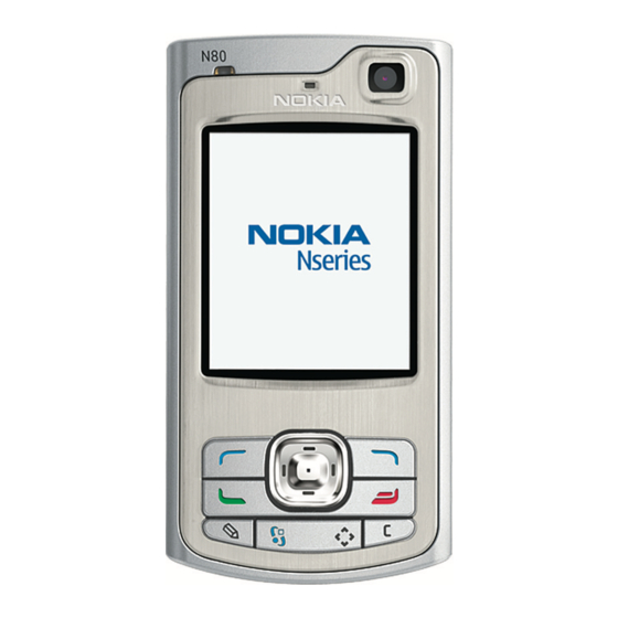 Nokia N Series Verkorte Handleiding