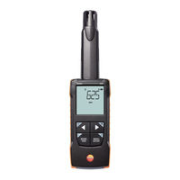 TESTO 0560 0535 Gebruiksaanwijzing