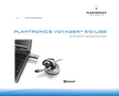 Plantronics VOYAGER 510-USB Gebruikershandleiding