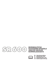 McCulloch SR 600 Gebruiksaanwijzing