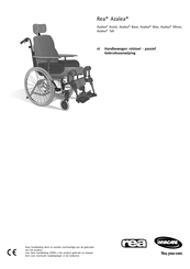 Invacare Rea Azalea Assist Gebruiksaanwijzing