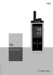 Trotec T260 Bedieningshandleiding
