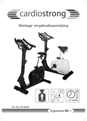 CARDIOSTRONG CST-BX60 Montage- En Gebruiksaanwijzing