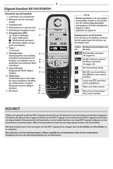 Gigaset AS405H Handleiding