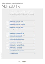 B DUTCH VENEZIA TW Installatiehandleiding