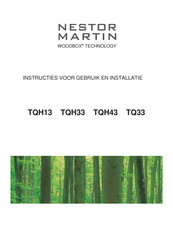 NESTOR MARTIN WOODBOX TQH33 Instructies Voor Gebruik En Installatie