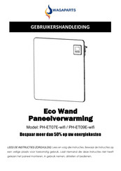 WAGAPARTS PH-ET09E-wifi Gebruikershandleiding