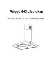 Wiggo 643 Installatie En Gebruikshandleiding